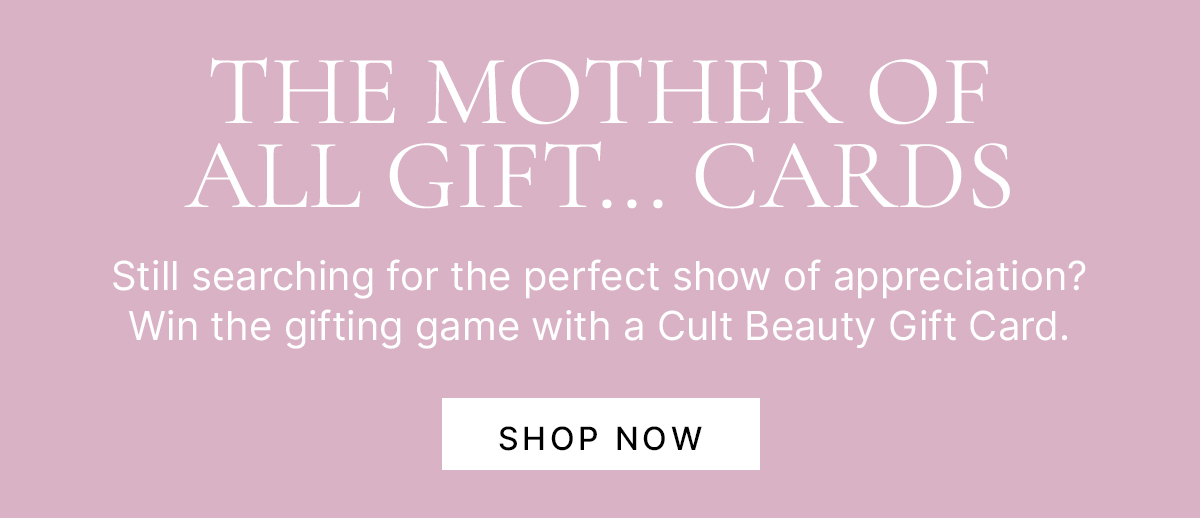 Cult beauty 2024 gift card